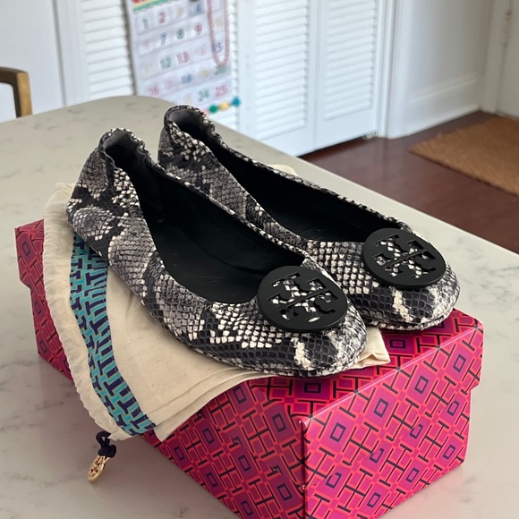Tory Burch Ballet Flats Sz 9.5 - Picture 2 of 7